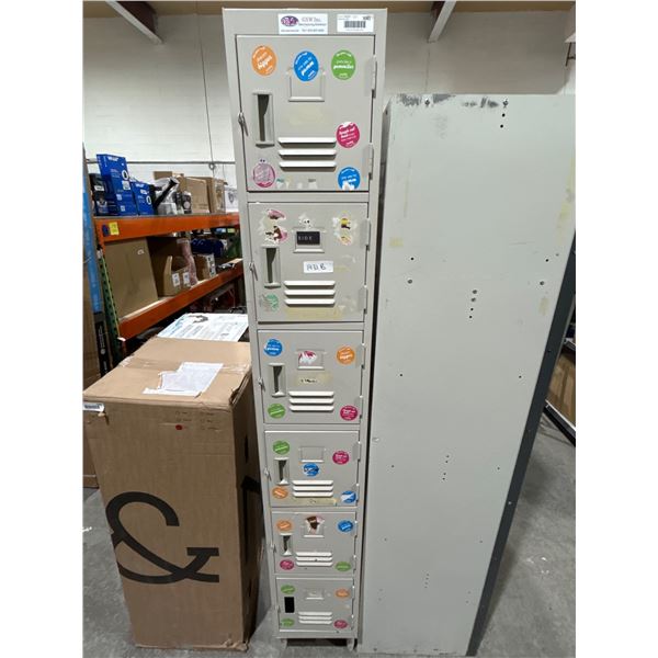 GSW Inc. Metal Locker with Five Compartments