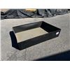Image 4 : Black Rectangular Industrial Spill Tray 50x40x12″