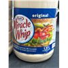 Image 2 : Kraft Miracle Whip Spread 1.77L Jars (2-Pack)