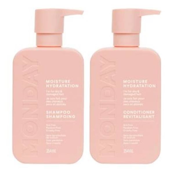 Monday Moisture Shampoo and Conditioner Set – 34 fl. oz. Each