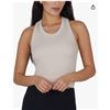 Image 1 : Reflex L/G 3-Pack Ribbed Seamless Tank Tops, Moisture Wicking