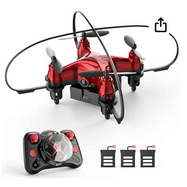Holyton HT02 Mini Drone Quadcopter Helicopter with Remote for Ages 14+