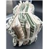Image 4 : Mundotextil Portugal Kitchen Towels 8 Pack in Green