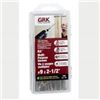 Image 1 : GRK Fasteners R4 Multi-Purpose Screws #9 x 2-1/2 Inch, Qty 100