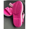 Image 3 : Pink Crocs Brand Sandals with Adjustable Straps Childs size 9