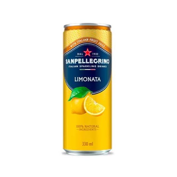 Sanpellegrino Limonata Sparkling Lemon Drink, 11 x 330ml Cans