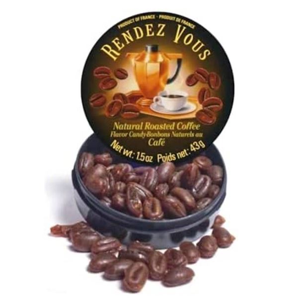 Rendez Vous French Roasted Coffee Flavored Candy 12 x 43g