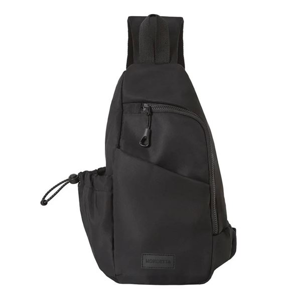 Mondetta Black Shoulder Sling Bag With Multiple Pockets
