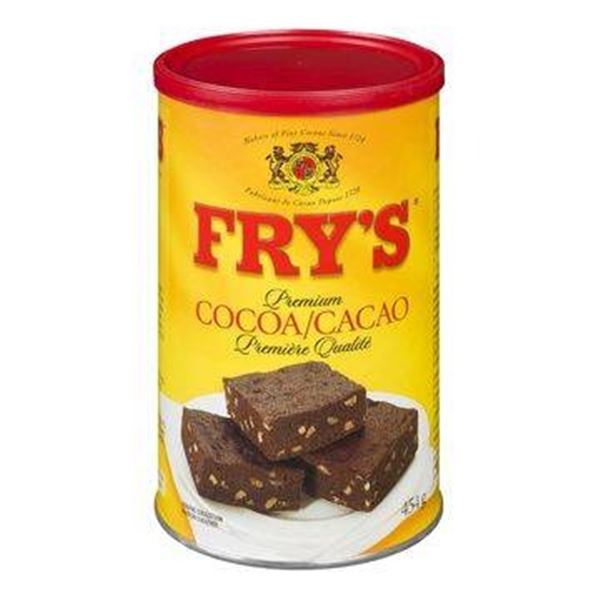 Fry’s Premium Cocoa/Cacao, 3 x 454g Containers
