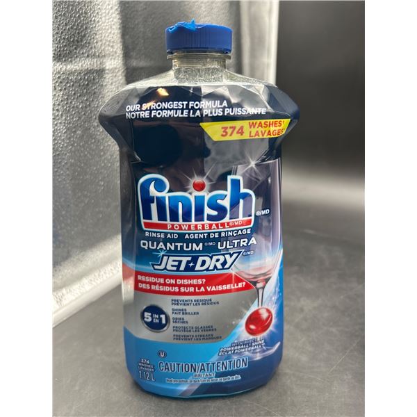 Finish Powerball Quantum Ultra Jet-Dry Rinse Aid 112 fl oz