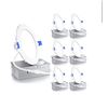 Image 1 : Ensenior 6-Pack 4-Inch Ultra-Thin LED Recessed Ceiling Lights With Junction Box