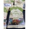 Image 3 : Lot of 8 Mighty Marked Sour Neon Worms Candy Bags, 150g Each