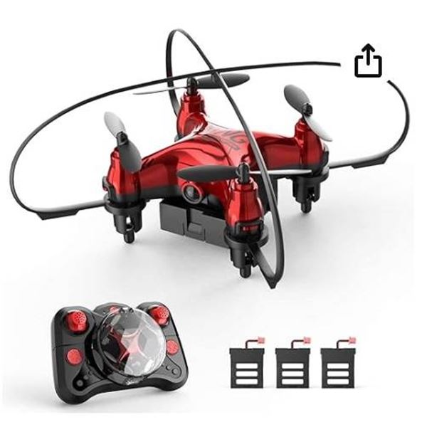 Holyton HT02 Mini Drone Quadcopter Helicopter with Remote for Ages 14+