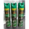 Image 1 : Lot of 3 Co-op Gold D’or Insect Repellent 230g Spray Cans