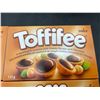 Image 3 : Lot of 4 Storck Toffifee 123g Hazelnut Caramel Treats with Chocolate
