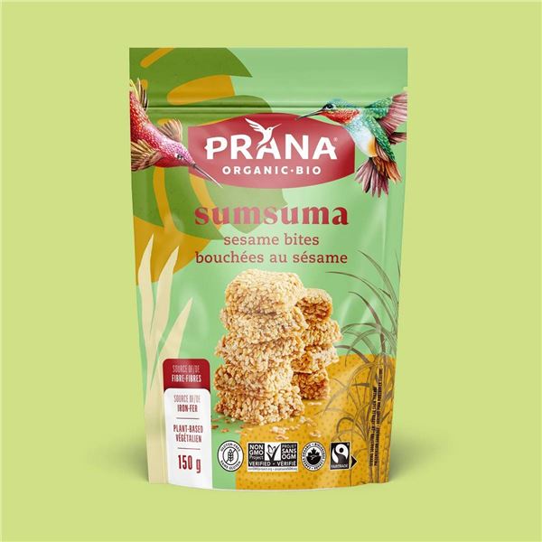 Prana Organic Bio Sumsuma Sesame Bites 8 x 150g