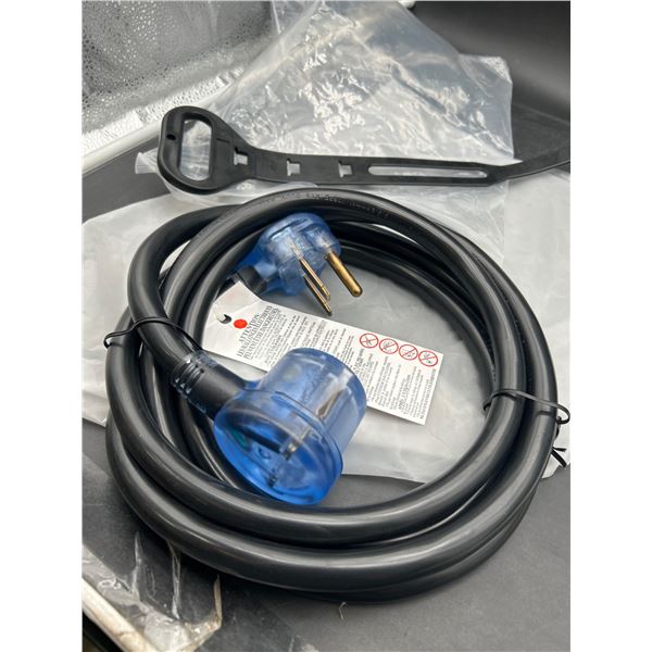 30A 3-Prong NEMA 6-30 Extension Cord with Handle