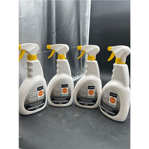 4 Co-op Gold Pure Foaming Stain Remover Bottles, 710 mL Each