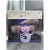 Image 3 : Pasapair 2FT Pre-Lit Pop-Up Snowman – Outdoor Christmas Decoration – Collapsible