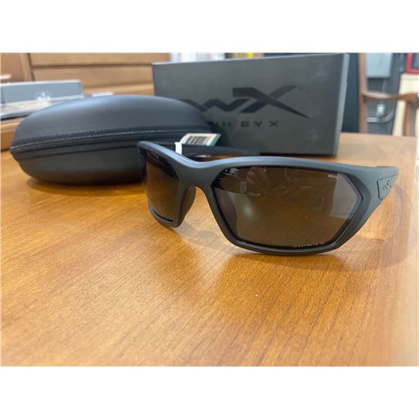 Wiley X Ignite Matte Black Frame with Smoke Grey Lens Sunglasses (Model ACIGN01)