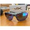 Image 2 : Wiley X WX Omega Active Sunglasses with Kryptek Neptune Frame and Captivate Polarized Green Mirror L