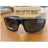 Image 1 : Spy Optic Logan ANSI Z87.1 Sunglasses in Black with Gray-Green Lenses
