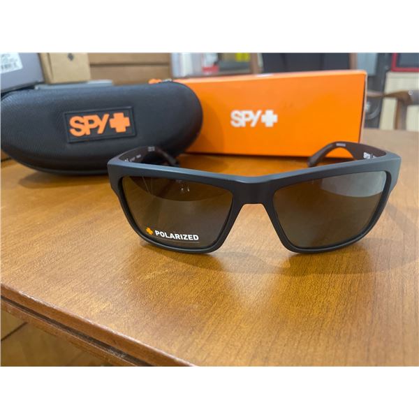 Spy Frazier Polarized Sunglasses, Matte Black, HD Plus Gray Green Lenses