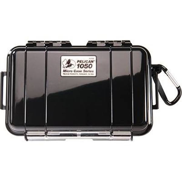 Pelican 1050 Micro Case Series Black With Water-Resistant Design