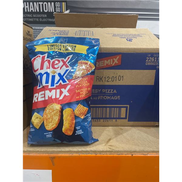 Chex Mix Remix Cheesy Pizza Snacks, Limited Edition, 12 x 198 g