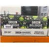 Image 2 : Origin Organic Lime Sparkling Water 355mL Cans, 24-Pack