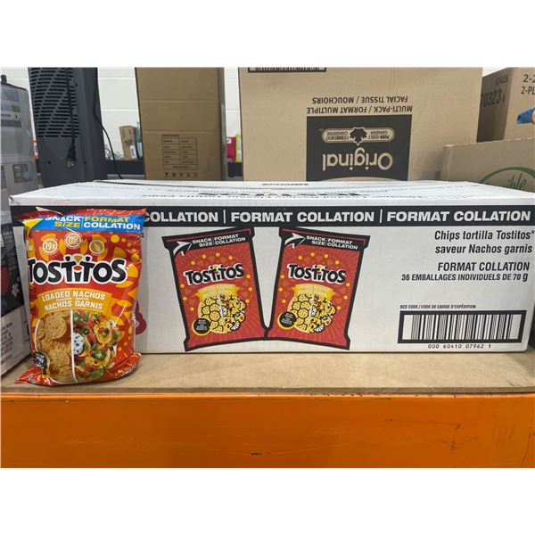 Tostitos Loaded Nachos Chips, Pack Format, 36 Count (56 g Each)