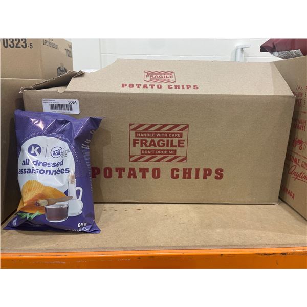 Circle K All Dressed Potato Chips, 66g X 12ct Case
