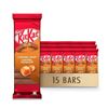 Image 1 : Nestle KitKat Caramel Crisp Chocolate Bars, 15 x 120 g