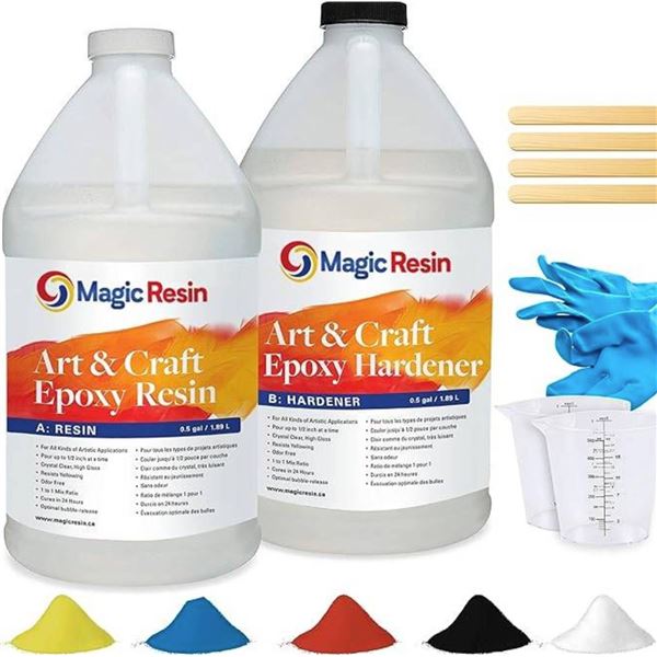 Magic Resin Epoxy Resin for Art and Craft Use