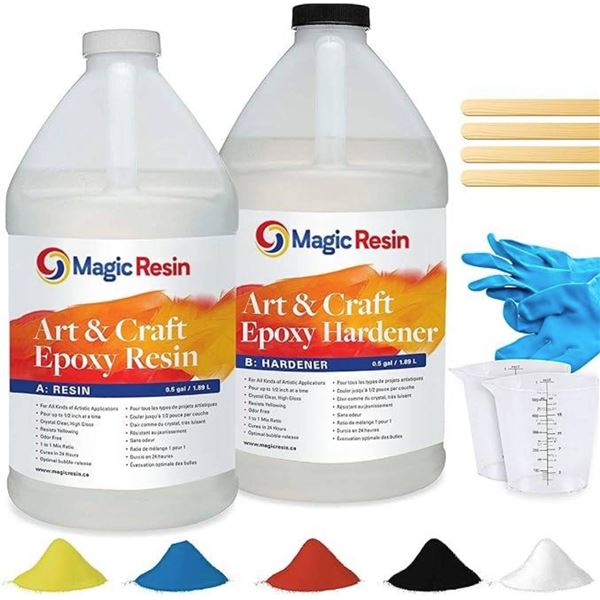 Magic Resin Epoxy Resin for Art and Craft Use