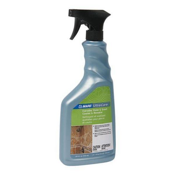 Mapei UltraCare Everyday Stone and Grout Cleaner & Resealer, 24 oz