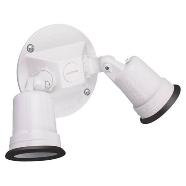 S513WHEG-CN Three-Hole White Lampholders and Covers by Red Dot Lot of 8
