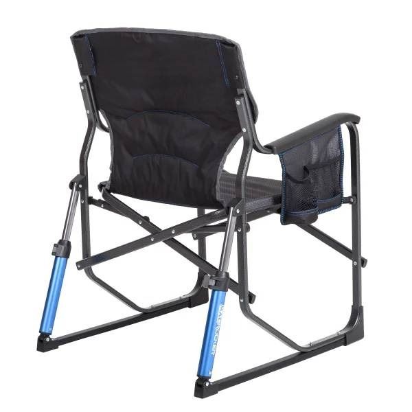 Mac Sports Oversized Folding Chair with Mesh Back and Armrest