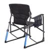 Image 1 : Mac Sports Oversized Folding Chair with Mesh Back and Armrest