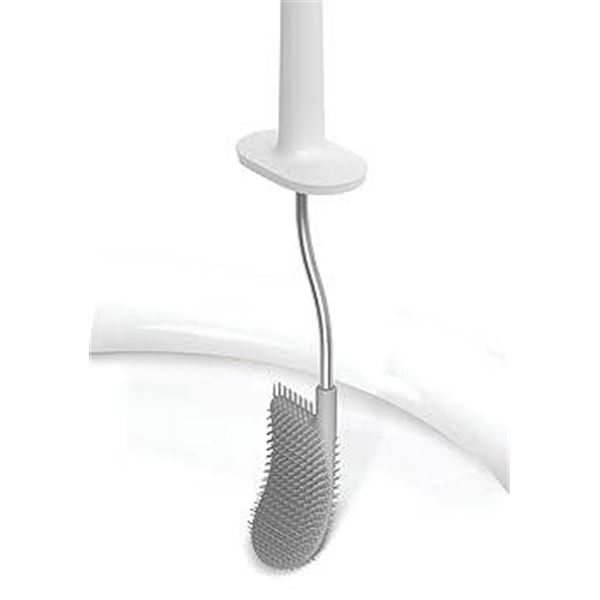 Joseph Joseph Flex Lite Advanced Toilet Brush with Holder, 2 Pieces