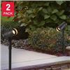 Image 1 : Solar LED Spot Light for Outdoor Use – 2 Pack