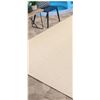Image 1 : Gertmenian Toscana Indoor/Outdoor Rug 31 in x 52 in Beige Chevron