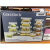 Image 2 : Glasslock 26-Piece Glass Container Set with Lids