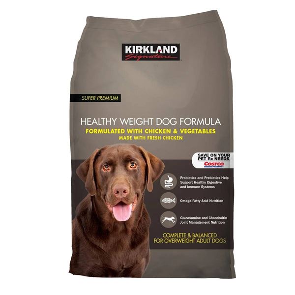 Kirkland Signature Healthy Weight Dog Formula, 18.14kg Bag