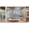 Image 2 : SPANISH GALLEON HAND MADE SHIP MODEL IN DISPLAY CASE BY A PRISONER FROM SILVERWATER PRISON