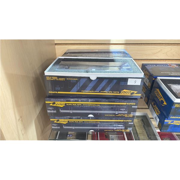 (6) RAPIDO TRAINS INC. TRUE NORTH LOCOMOTIVES CANADIAN NATIONAL 1954 SCHEME HO SCALE MODEL TRAINS