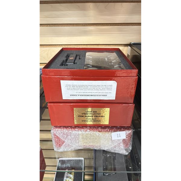 (3) LIFE-LIKE TRAINS PROTO 2000 HERITAGE STEAM COLLECTION USRA 0-8-0 STEAM LOCOMOTIVE SCALE MODEL