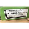 Image 3 : (2) AJIN PRECISION MFG. OVERLAND MODELS INC. CP SD40-2F #9000-9024 WIDE CAB & BODY HO SCALE MODEL