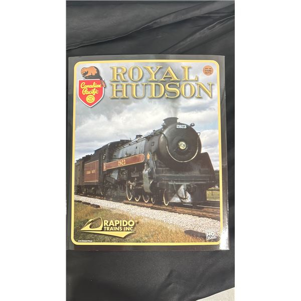 RAPIDO TRAINS ROYAL HUDSON BRITISH COLUMBIA RAILWAYS H1E-OIL TENDER HO SCALE MODEL TRAIN