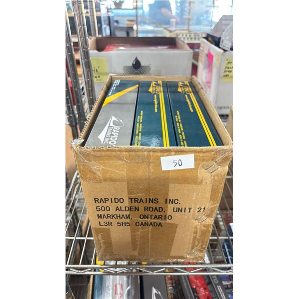 (6) RAPIDO TRAINS 3800 CU. FT. HOPPER TORONTO, HAMILTON & BUFFALO HO SCALE MODEL TRAIN